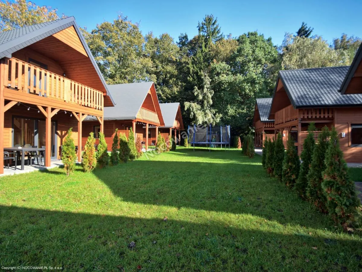 Wnętrze domku drewnianego