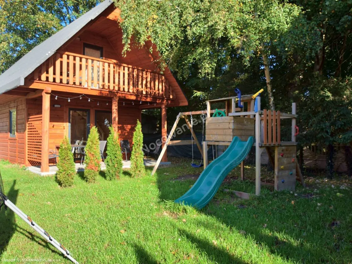 Taras domku drewnianego